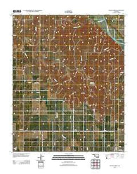 Rough Creek Oklahoma Historical topographic map, 1:24000 scale, 7.5 X 7.5 Minute, Year 2012