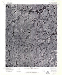 Rush Springs SE Oklahoma Historical topographic map, 1:24000 scale, 7.5 X 7.5 Minute, Year 1975