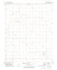 Sampsel Lake Oklahoma Historical topographic map, 1:24000 scale, 7.5 X 7.5 Minute, Year 1971