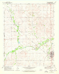 Shattuck Oklahoma Historical topographic map, 1:24000 scale, 7.5 X 7.5 Minute, Year 1969
