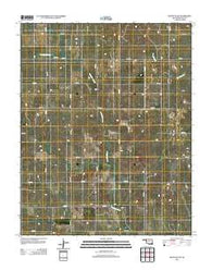Shattuck NE Oklahoma Historical topographic map, 1:24000 scale, 7.5 X 7.5 Minute, Year 2012