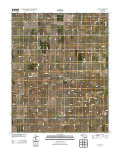 Slapout Oklahoma Historical topographic map, 1:24000 scale, 7.5 X 7.5 Minute, Year 2012