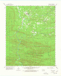 Smithville Oklahoma Historical topographic map, 1:62500 scale, 15 X 15 Minute, Year 1960