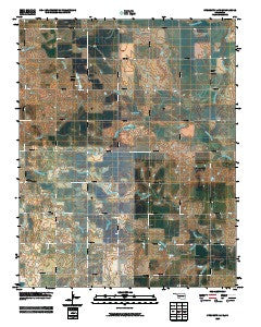 Steinerts Lake Oklahoma Historical topographic map, 1:24000 scale, 7.5 X 7.5 Minute, Year 2009