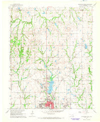 Stillwater North Oklahoma Historical topographic map, 1:24000 scale, 7.5 X 7.5 Minute, Year 1967