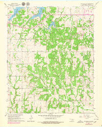 Stillwater SW Oklahoma Historical topographic map, 1:24000 scale, 7.5 X 7.5 Minute, Year 1967