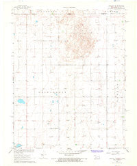 Straight NE Oklahoma Historical topographic map, 1:24000 scale, 7.5 X 7.5 Minute, Year 1967