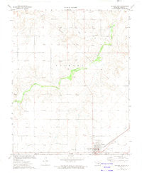 Texhoma North Oklahoma Historical topographic map, 1:24000 scale, 7.5 X 7.5 Minute, Year 1973