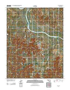 Togo Oklahoma Historical topographic map, 1:24000 scale, 7.5 X 7.5 Minute, Year 2012