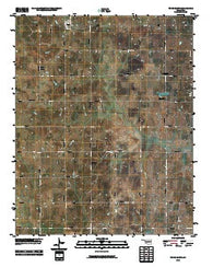 Tryon South Oklahoma Historical topographic map, 1:24000 scale, 7.5 X 7.5 Minute, Year 2010
