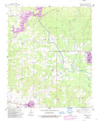 Wright City Oklahoma Historical topographic map, 1:24000 scale, 7.5 X 7.5 Minute, Year 1962