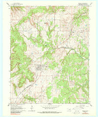 Wynona Oklahoma Historical topographic map, 1:24000 scale, 7.5 X 7.5 Minute, Year 1964