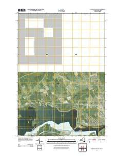 Cornwall West Ontario Historical topographic map, 1:24000 scale, 7.5 X 7.5 Minute, Year 2011