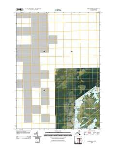 Gananoque Ontario Historical topographic map, 1:24000 scale, 7.5 X 7.5 Minute, Year 2011