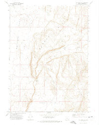 Acty Mountain NE Oregon Historical topographic map, 1:24000 scale, 7.5 X 7.5 Minute, Year 1971
