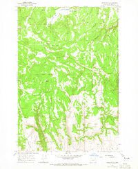 Akers Butte Oregon Historical topographic map, 1:24000 scale, 7.5 X 7.5 Minute, Year 1964