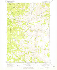 Aldrich Gulch Oregon Historical topographic map, 1:24000 scale, 7.5 X 7.5 Minute, Year 1972