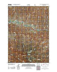 Aldrich Mountain North Oregon Historical topographic map, 1:24000 scale, 7.5 X 7.5 Minute, Year 2011