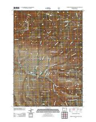 Aldrich Mountain South Oregon Historical topographic map, 1:24000 scale, 7.5 X 7.5 Minute, Year 2011