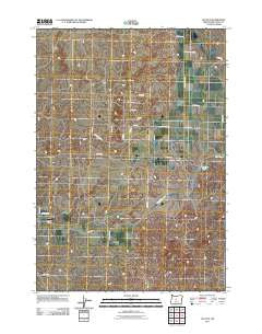 Alfalfa Oregon Historical topographic map, 1:24000 scale, 7.5 X 7.5 Minute, Year 2011