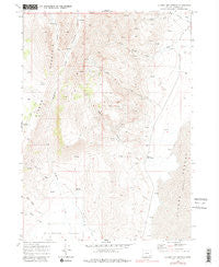 Alvord Hot Springs Oregon Historical topographic map, 1:24000 scale, 7.5 X 7.5 Minute, Year 1968