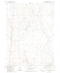 Anderson Reservoir Oregon Historical topographic map, 1:24000 scale, 7.5 X 7.5 Minute, Year 1979