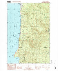 Arch Cape Oregon Historical topographic map, 1:24000 scale, 7.5 X 7.5 Minute, Year 1985