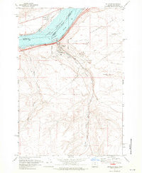 Arlington Oregon Historical topographic map, 1:24000 scale, 7.5 X 7.5 Minute, Year 1971