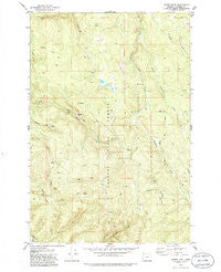Baker Point Oregon Historical topographic map, 1:24000 scale, 7.5 X 7.5 Minute, Year 1979