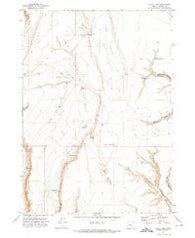 Balls Lake Oregon Historical topographic map, 1:24000 scale, 7.5 X 7.5 Minute, Year 1971