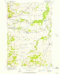 Ballston Oregon Historical topographic map, 1:24000 scale, 7.5 X 7.5 Minute, Year 1956