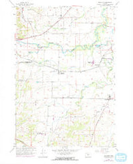 Ballston Oregon Historical topographic map, 1:24000 scale, 7.5 X 7.5 Minute, Year 1956