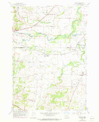 Ballston Oregon Historical topographic map, 1:24000 scale, 7.5 X 7.5 Minute, Year 1956
