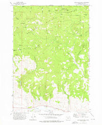 Beaverdam Creek Oregon Historical topographic map, 1:24000 scale, 7.5 X 7.5 Minute, Year 1972
