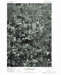 Beaverton Oregon Historical topographic map, 1:24000 scale, 7.5 X 7.5 Minute, Year 1975