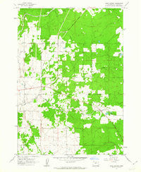 Bend Airport Oregon Historical topographic map, 1:24000 scale, 7.5 X 7.5 Minute, Year 1962