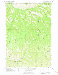 Big Meadows Oregon Historical topographic map, 1:24000 scale, 7.5 X 7.5 Minute, Year 1963
