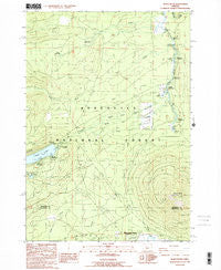 Black Butte Oregon Historical topographic map, 1:24000 scale, 7.5 X 7.5 Minute, Year 1988