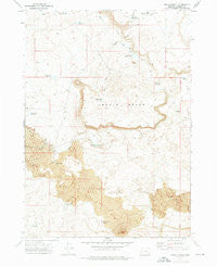 Bogus Bench Oregon Historical topographic map, 1:24000 scale, 7.5 X 7.5 Minute, Year 1972