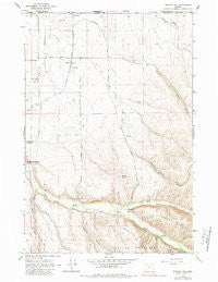 Bowlus Hill Oregon Historical topographic map, 1:24000 scale, 7.5 X 7.5 Minute, Year 1964