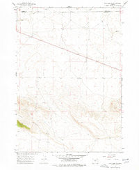 Brothers SW Oregon Historical topographic map, 1:24000 scale, 7.5 X 7.5 Minute, Year 1967