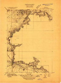 Brownsville Oregon Historical topographic map, 1:31680 scale, 7.5 X 7.5 Minute, Year 1911
