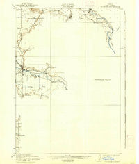 Brownsville Oregon Historical topographic map, 1:62500 scale, 15 X 15 Minute, Year 1921