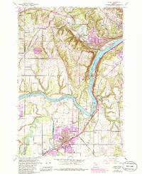 Canby Oregon Historical topographic map, 1:24000 scale, 7.5 X 7.5 Minute, Year 1961