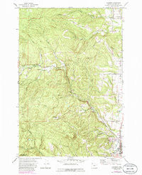 Chapman Oregon Historical topographic map, 1:24000 scale, 7.5 X 7.5 Minute, Year 1971
