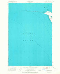 Clatsop Spit Oregon Historical topographic map, 1:24000 scale, 7.5 X 7.5 Minute, Year 1951