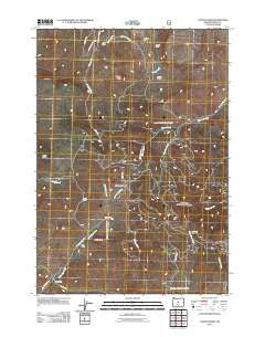 Conant Basin Oregon Historical topographic map, 1:24000 scale, 7.5 X 7.5 Minute, Year 2011