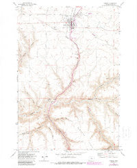 Condon Oregon Historical topographic map, 1:24000 scale, 7.5 X 7.5 Minute, Year 1970