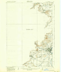Corvallis Oregon Historical topographic map, 1:62500 scale, 15 X 15 Minute, Year 1921