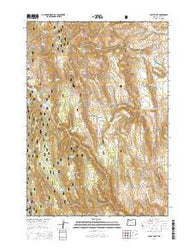 Craft Point Oregon Current topographic map, 1:24000 scale, 7.5 X 7.5 Minute, Year 2014